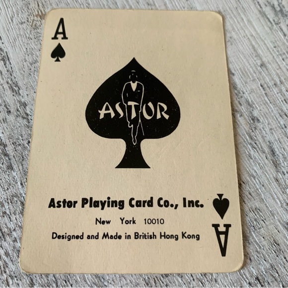 Astor Vintage Pinochle Playing Cards Complete Set - Picture 8 of 9